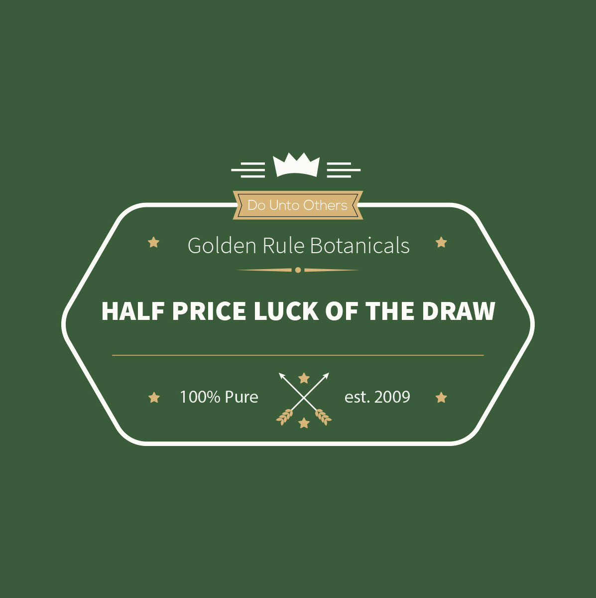 Luck of the Draw! Golden Rule Botanicals