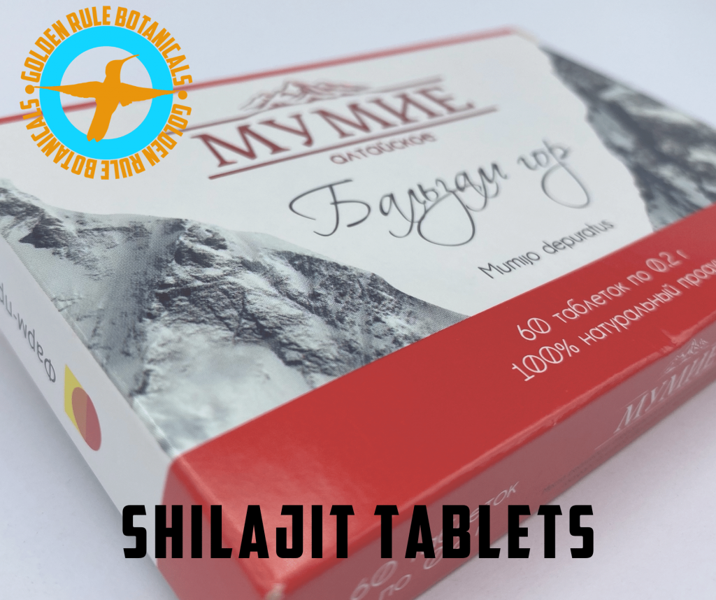 Mumijo Shilajit Tablets - Golden Rule Botanicals